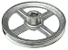 Chicago Die Casting #600A6 5/8x6 Pulley Image