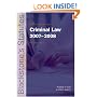 Blackstone's Statutes on Criminal Law 2007-2008 (Blackstone's Statute Book)