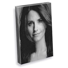 COURTENEY COX - Canvas Print (LARGE A3 - Signed by the Artist) #js005