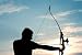 Attractive Young Archer Sight His Target - 36