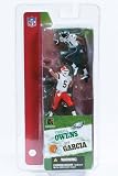 TERRELL OWENS / PHILADELPHIA EAGLES & JEFF GARCIA / CLEVELAND BROWNS * 3 INCH * McFarlane's NFL Sports Picks Series 1 Mini Figure 2-Pack