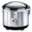 Oster 3071-33 20-Cup Programmable Rice Cooker, Silver