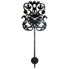Clock Silhouette Wall Decal