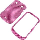 Rhinestones Protector Case for BlackBerry Bold 9900 9930, Hot Pink Full Dia ....