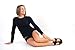 DYAM fit Yoga Socks - Non Slip, Non Skid, Slip Resistant Toeless Grip Sock for Women & Men doing Yoga and Pilates - Black Small