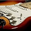 Electric Guitar Art by Red Hill