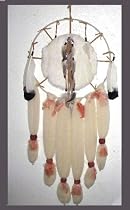 Large 14" Diameter Authentic Hand Crafted Handcrafted Aztec Indian Mandella Mandala Dreamcatcher Dream Catcher