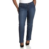 Seven7 Jeans Women's Plus Classic Straight Leg Jean