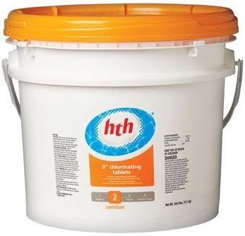 Hth Chlorinating Tablets 24.5 Lbs. 3 In. 47 % Available Chlorine