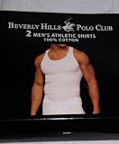 Beverly Hills Polo Club 2 Men’s Athletic Shirts – A Shirts Size XLT, White