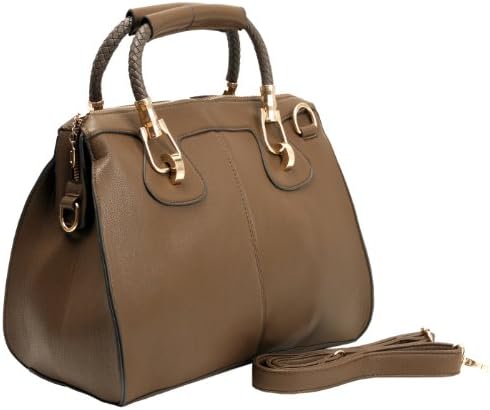 MG Collection MARISSA Top Double Handle Doctor Style Handbag