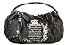 Juicy Couture Royal Her Highnest Quilted Velour Daydreamer Satchel Bag Black