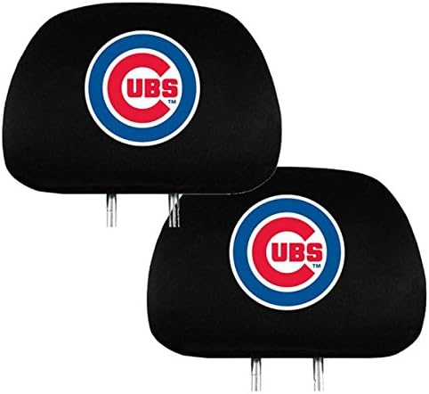 MLB Car Headrest Cover (Chicago Cubs)