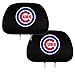 MLB Car Headrest Cover (Chicago Cubs)