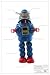 Planet Robot Mini Poster 11 x 17
