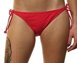 Volcom Women’s “G Tie” String Bikini Bottom Pink 002724AST-AST-Medium