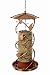 Outdoor Living : Bird Feeder with Copper Finish Leaves