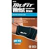 Tru-Fit Aerated Splint Wrist Brace Right, Black, One Size Fits All (Pack of 2)