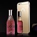 iPhone 8 case, iPhone 7 Case, Luxury Mirror Back Shock-Absorption TPU Bumper Anti-Scratch Bright Reflection Protective Case for iPhone 8 / iPhone 7 Mirror Case, Gold