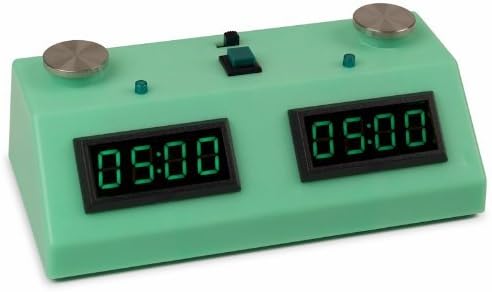 ZMF-II Chess Clock - Green with Green LED