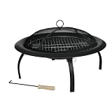 Fire Sense 29-Inch Folding Fire Pit