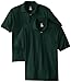 Hanes Men's Short-Sleeve Jersey Pocket Polo (Pack of 2), Deep Forest, Large