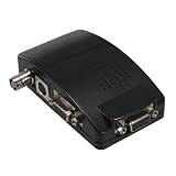 BNC S-video VGA to VGA PC LCD Converter Adapter - UK Plug