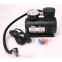 300 PSI PORTABLE AIR COMPRESSOR - Tire Inflator - 12V