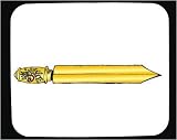 Decorated Mouse Pad with ancient, tradition, art, gold, pen, Indonesia, collection