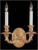 Metropolitan by Minka N201902 Vintage 10.5 Two Light Candle Wall Sconce in French Gold