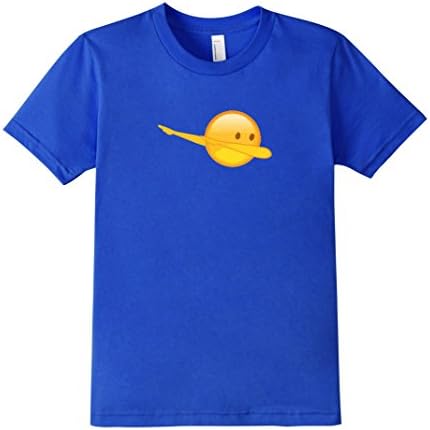 Kids Dabbing Emoji Outfits Tshirt 12 Royal Blue