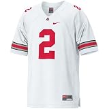 Nike Ohio State Buckeyes #2 White Authentic Football Jersey