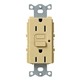 Lutron SCR-15-GFTR-GS Satin Colors 15A GFTR Electrical Socket Receptacle, Goldstone by Lutron [並行輸入品
