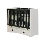 Berg Oslo Crib White/Espresso