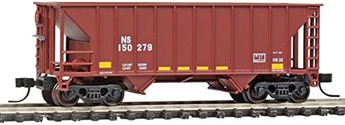 Walthers N Scale Greenville 100-Ton 2-Bay Hopper Car Norfolk Southern/NS #150297