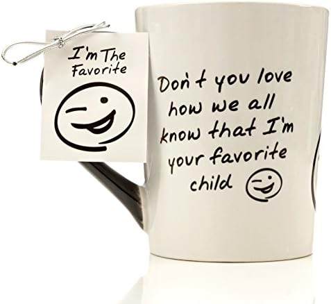 Scentiments - Favorite Child Gift Mug for Mom or Dad - 20oz