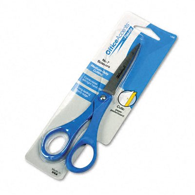 Childrens Toyshop  Toys : FISKARS MANUFACTURING CORP / FSK13007797 / Durasharp Midprice Lightweight Leader Scissors, 7in, 2-7/8in Cut, L/R / Sold as 1 EA