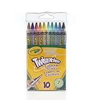 10 Crayola Twistable Coloured Pencils