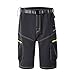 Ynport Men's Fast Dry Loose Fit MTB Shorts Mountain Bike Cycling Pants with Belt(No Padding)