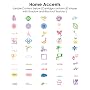 Cricut 29-0542 Solutions Home Accents Cartridge for Cricut Cutting Machines