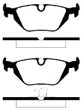 Produkt-Bild: AUTEK Bremsbel&auml;ge hinten BMW 3 325td 325i 325xi 318ti 316g 318i 318tds 316i 328i 318is 323i2.5 320i 323ti 325tds