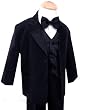 Usher Boy Black Classic Tuxedo Size 5