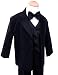 Usher Toddler Boy Black Tuxedo Size 3t
