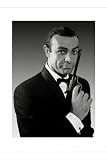 Art Prints - All Sizes: James Bond - Connery Tuxedo Art Print - 31.2'x23.4'
