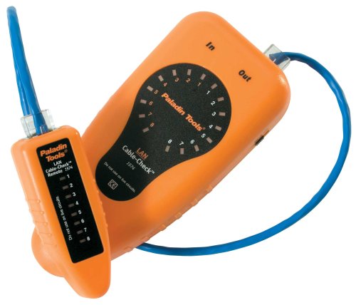 Paladin Tools 1574 LAN Cable Check for Testing UTP and Phone Patch Cables and Installed Cable