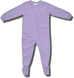 Calvin Klein Soft Lavender Footed Blanket Sleeper for Infants and Toddlers - 18 Months