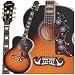 Epiphone EJ-200 Super Jumbo Acoustic Guitar, Vintage Sunburst