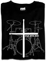 Christian T-shirt Drums Stick With Jesus Drumming Tee