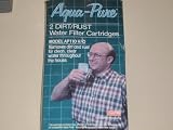 AQUA-PURE Dirt/Rust Water Filter Cartridges (2). Model AP110 H/C Removes dirt, rust, sand, silt and other solid particles. Fits these Aqua-Pure Filter Housings: Single Cartridge: AP11, AP101, AP1610, SS1, SS1H, SS1HA. Double cartridge: AP12, AP102, AP2610, SS2, SS2HA, SS2HB.