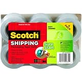 Scotch DP-1000RF6 Packaging Tape, 1.88 Inches x 900 Inches (6-Pack)